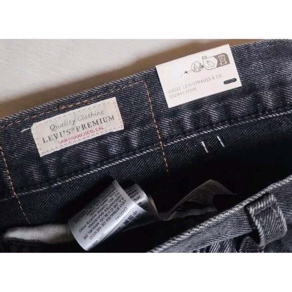 Levi's 501 ORIGINAL FIT SELVEDGE MEN'S JEANS Hemp Deep Breath 36x34 New w/ tags - Picture 6 of 6